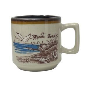 Myrtle Beach Vibes - Souvenir Coffee Mug - Perfect Beach Day!